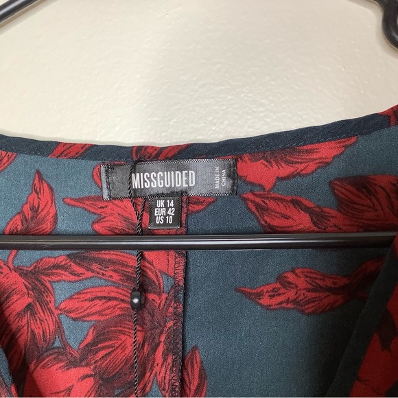 < NEW Missguided Wrap Dress > - Picture 5 of 6